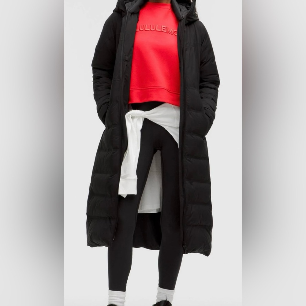 Womens lululemon street sleet puffer coat